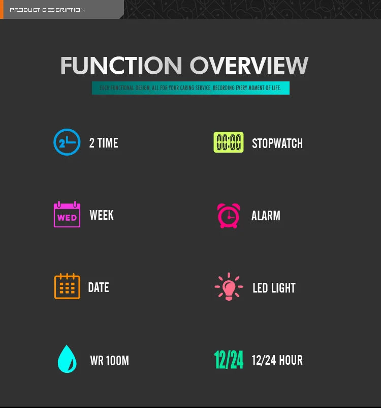 RELÓGIO 100 METROS TOPO