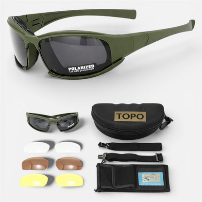 ÓCULOS ESPORTIVO TOPO + Kit Completo